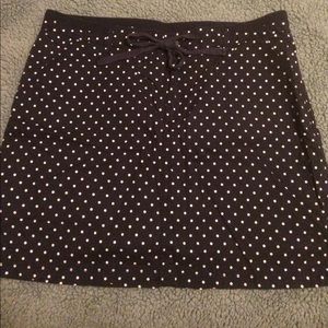 Navy Skort